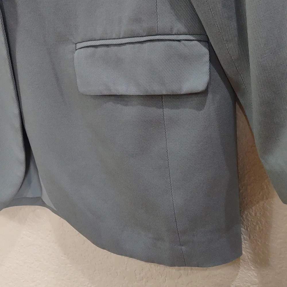 Madewell Light Blue Jacket, Size L - Picture 8 of 17